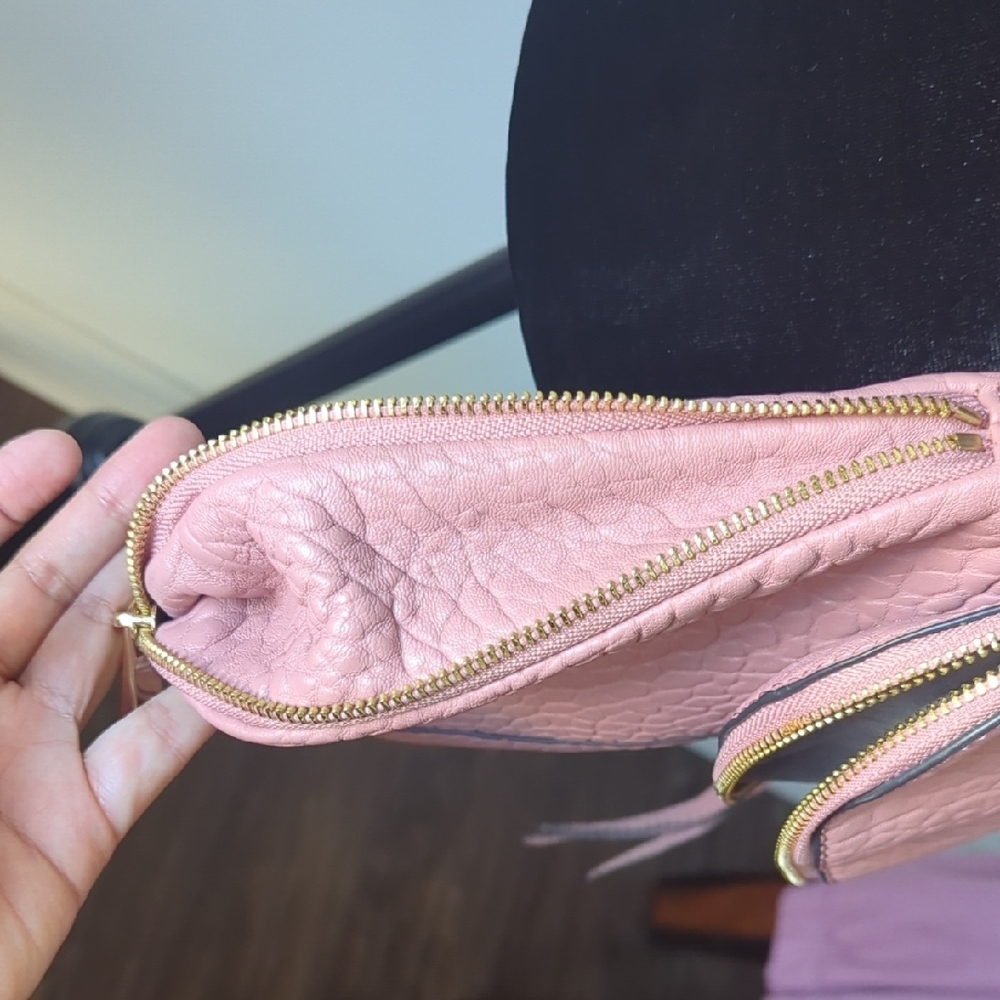 Vince Camuto Pink Textured Crossbody Bag - Picture 12 of 12